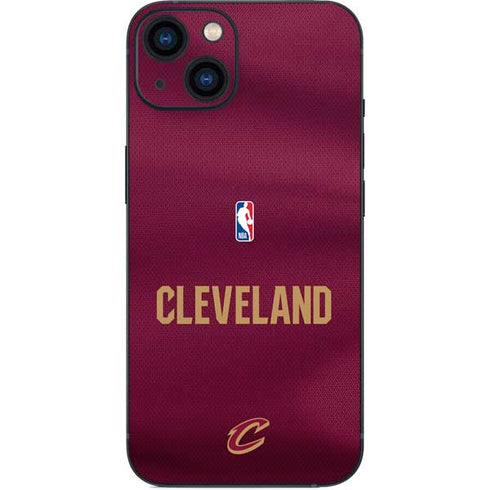 NBA Cleveland Cavaliers Jersey iPhone 14 Skin
